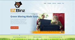 Desktop Screenshot of ezbinz.com