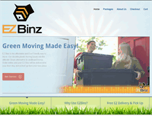 Tablet Screenshot of ezbinz.com